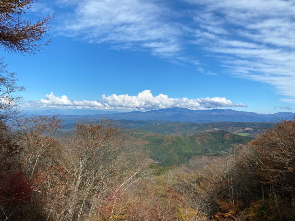 富士見峠からの景色